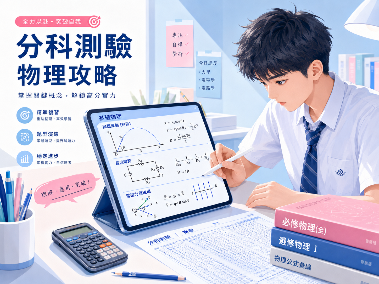 【115 分科攻略】物理：分析 114 年考題，抓出你的決勝點